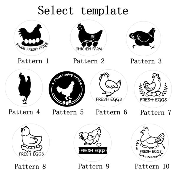 Personalized Egg Stamp - Image 6